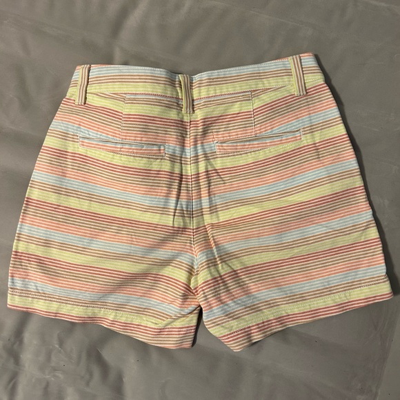 GAP 100% Cotton City Short - Stripe Shorts - Size 0 - Picture 4 of 4